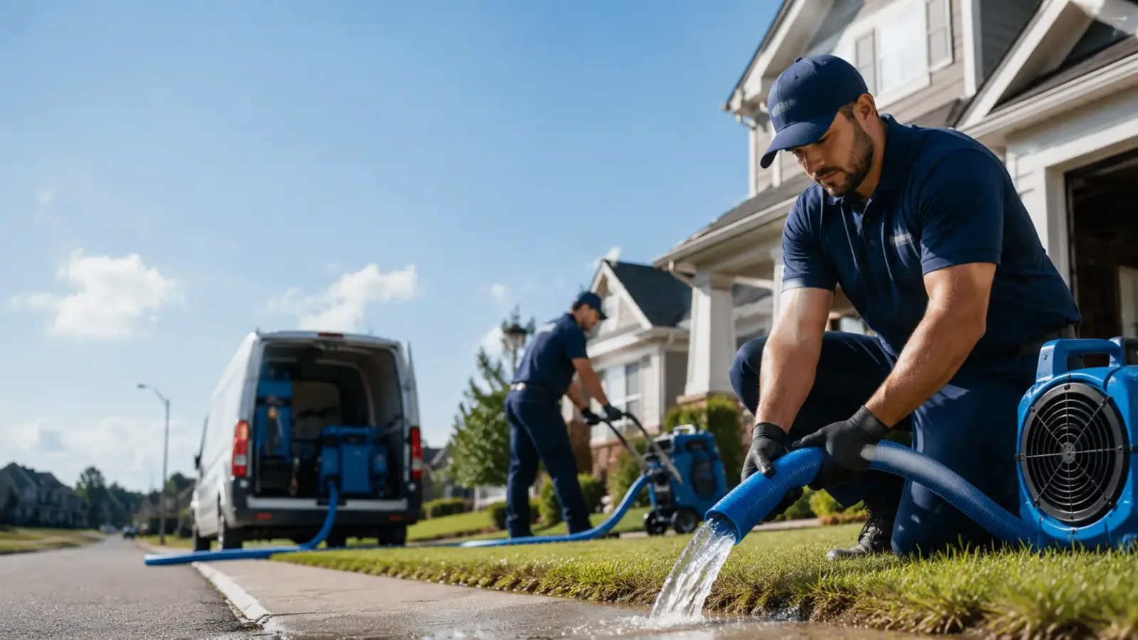Flood Damage Restoration in Egan, LA